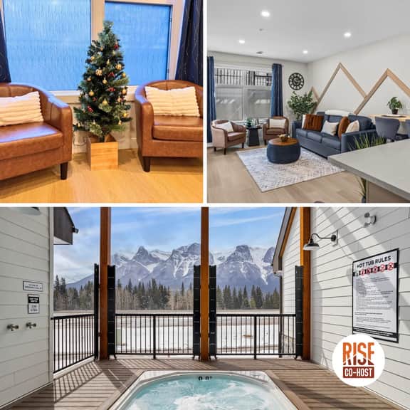 Skyridge Unit 404 - Mnt Peak Views | Steps to Banff Gate | Hot Tub