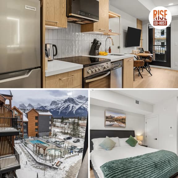 Ascent Unit 320B - Studio | King Bed | Mountain View | Hot Tub & Pool