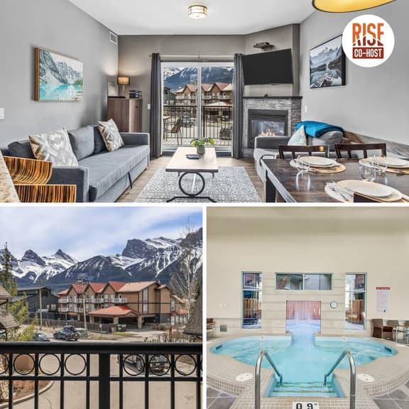 Grande Rockies Unit 210 - 3 Sisters Mtn View | Pool w/slide | Hot Tub | BBQ