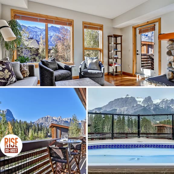 Rundle Cliff Unit 216 - Picturesque Mtn Views | Downtown | Hot Tub